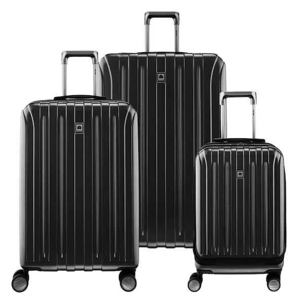 DELSEY PARIS Titanium Carry On, 25 in., and 29 in. Spinner Rolling Suitcase Luggage Set