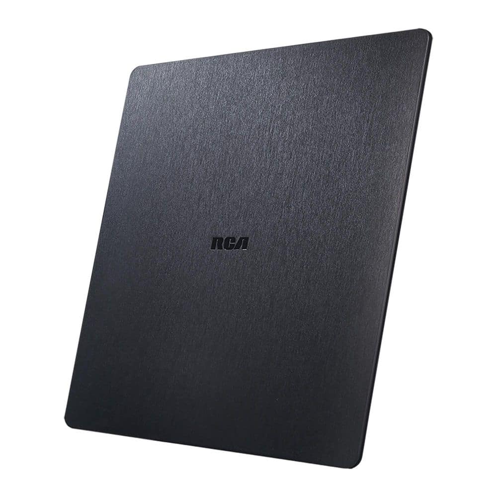 RCA - UHF Amplified Flat Multi-Directional HDTV Indoor Antenna