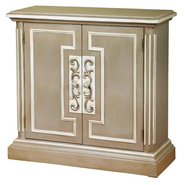 Pulaski Furniture 2-Door Cabinet Chest in Grey