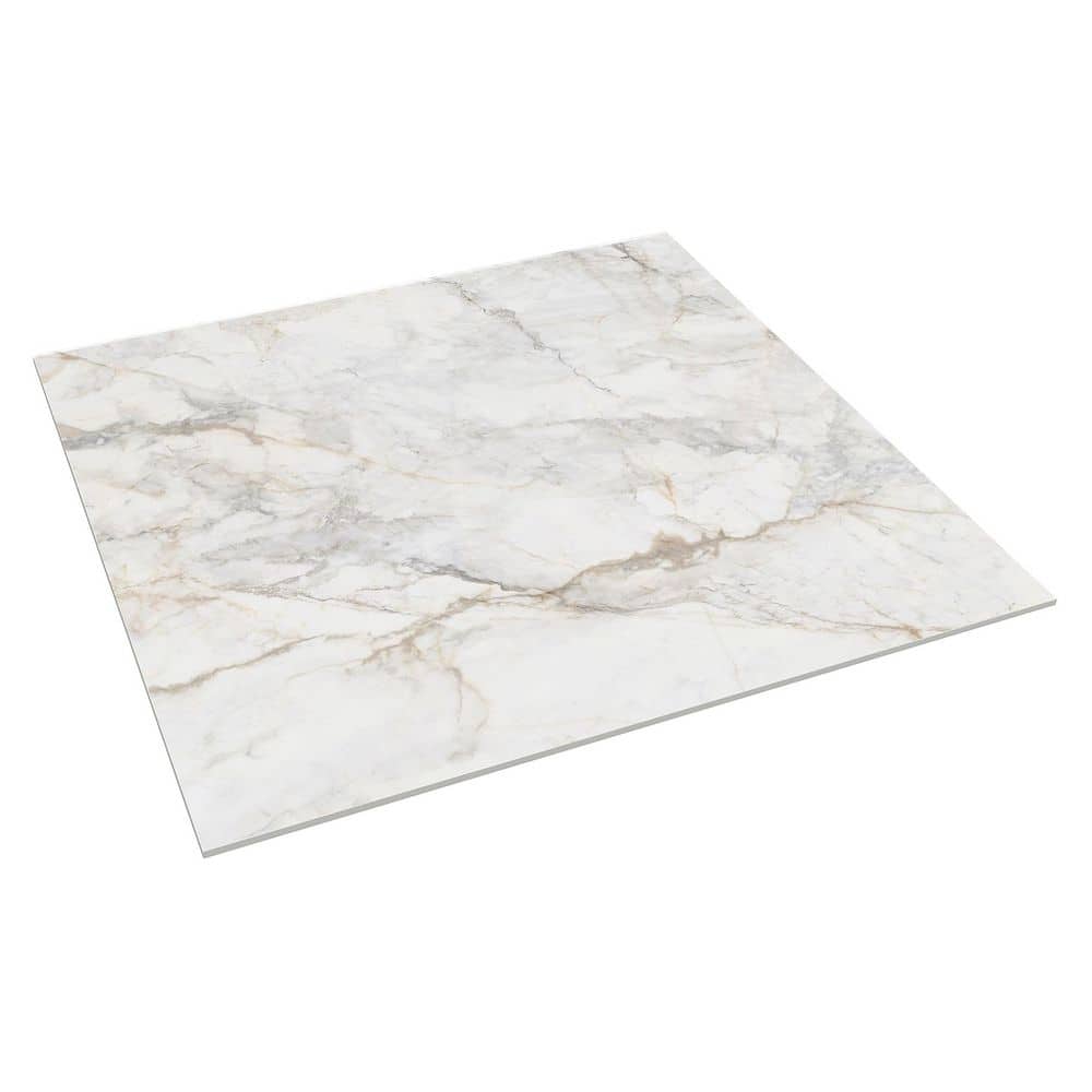 Tavani Calacatta Gold 47.24 in. x 47.24 in. Marble Look Matte Porcelain Floor and Wall Tile (15.49 Sq. Ft. / Each) price history on PriceWatchPro