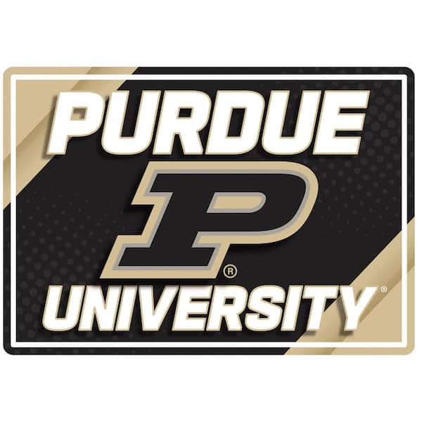 Purdue University NCAA Black Rectangle Desk Lite LED Decor