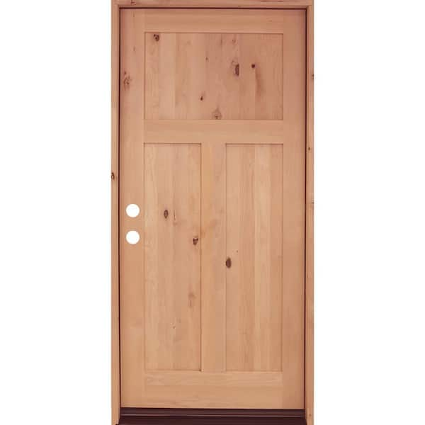 Reviews for Krosswood Doors 36 in. x 80 in. Rustic Knotty Alder 9