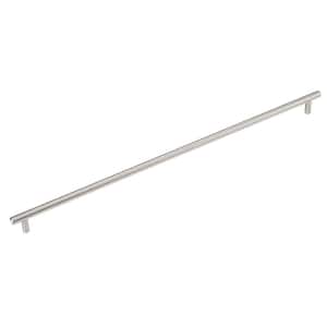 Roosevelt Collection 19 1/8 in. (486 mm) Brushed Nickel Modern Cabinet Bar Pull