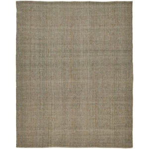 Tan 10 ft. x 14 ft. Solid Color Area Rug