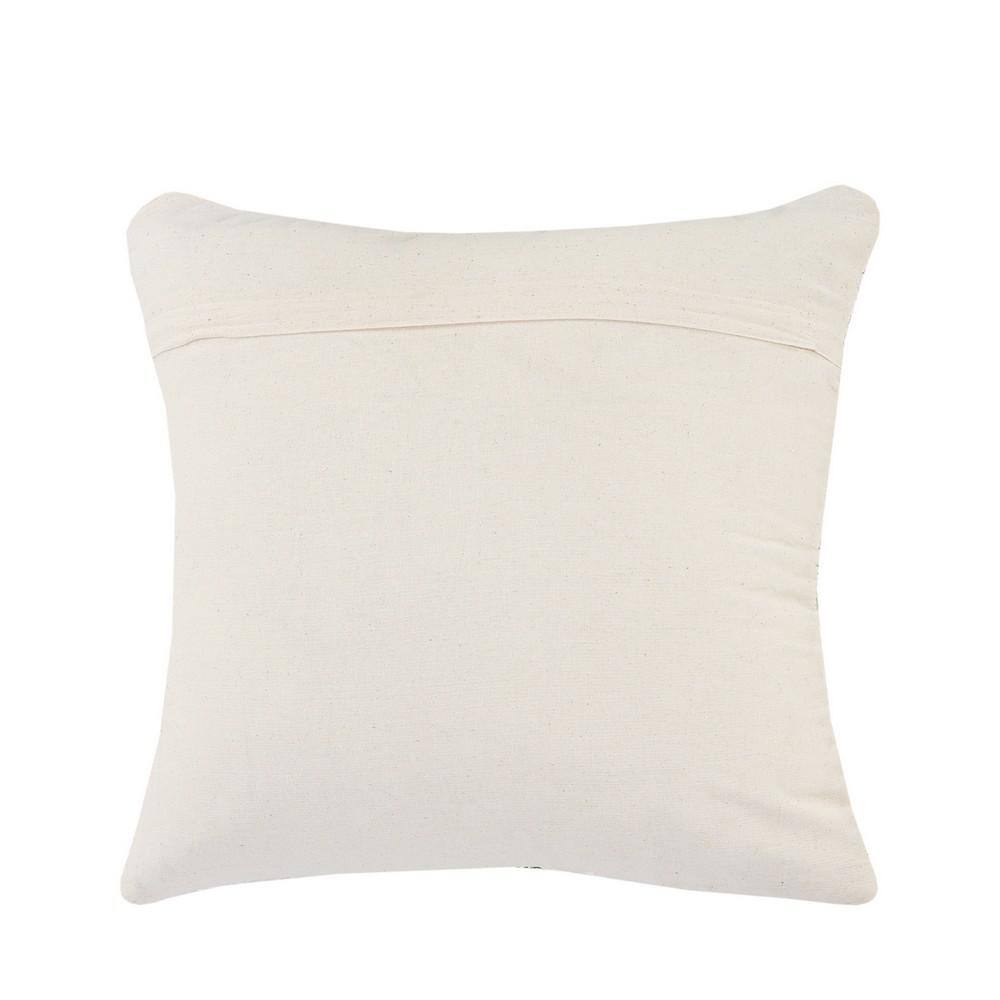Nomad 20" Square Multicolor Cotton Geometric Throw Pillow