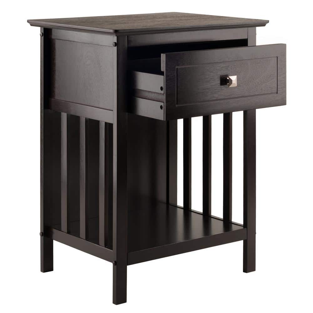 Transitional Marcel Rectangular Coffee Table with Storage Drawer