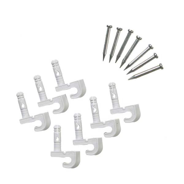 ClosetMaid Preloaded Back Wall Clips for Wire Shelving (7-Pack)