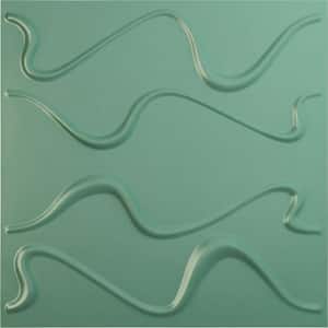 19 5/8 in. x 19 5/8 in. Versailles EnduraWall Decorative 3D Wall Panel, Sea Mist (12-Pack for 32.04 Sq. Ft.)