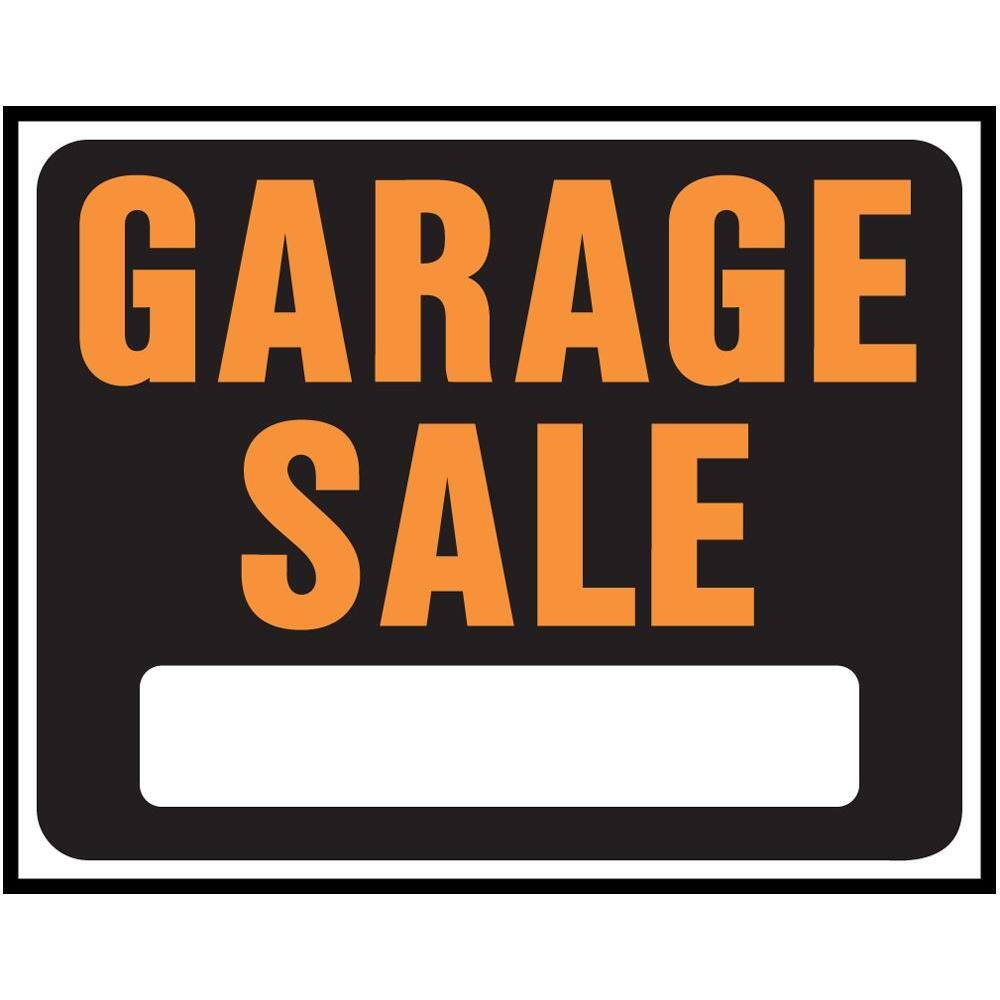 HY-KO 15 in. x 19 in. Plastic Garage Sale Sign SP-110 - The Home Depot