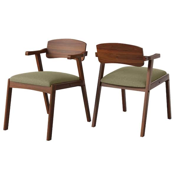 Mid Century Modern Dining Arm Chairs, Contemporary Dining Chair Seat Pads