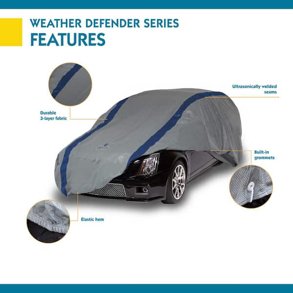 Duck Covers Weather Defender Station Wagon Cover - Wagons Up to 16 ft. 8 in.