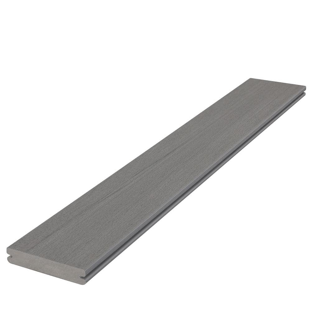 Promenade 1 in. x 6 in. x 16 ft. Moonlit Cove Grooved Edge PVC Deck Board price history on PriceWatchPro