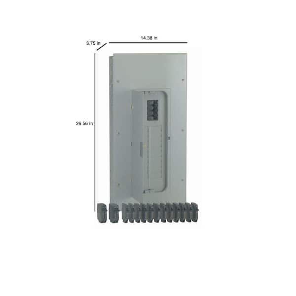 GE PowerMark Gold 200 Amp 20-Space 40-Circuit Indoor Main GE PowerMark Gold 200 Amp 20-Space 40-Circuit Indoor Main