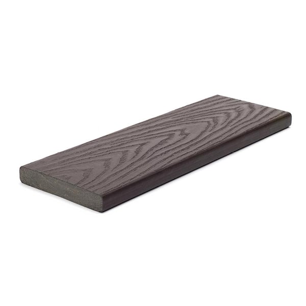 2 in. x 4 in. - 16 ft. Transcend Tropic-Havana Gold Square Edge Composite Deck Board