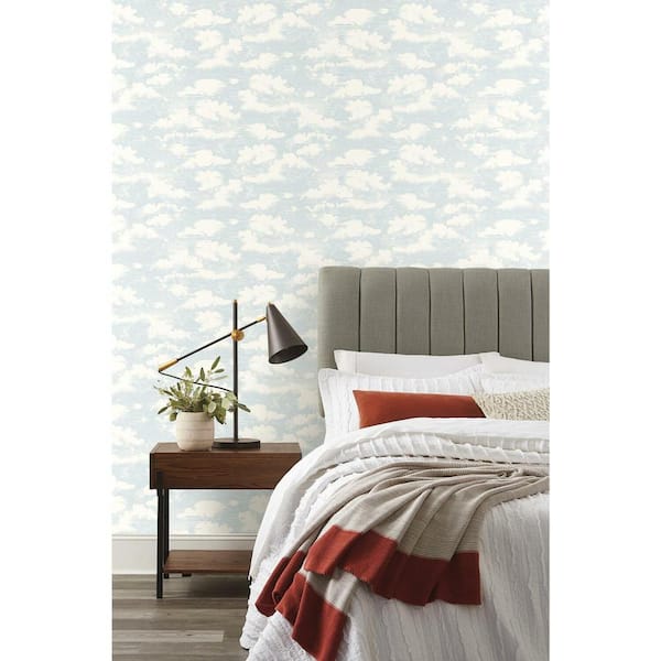 York Wallcoverings 60.75 sq. ft. Cloud Cover Wallpaper