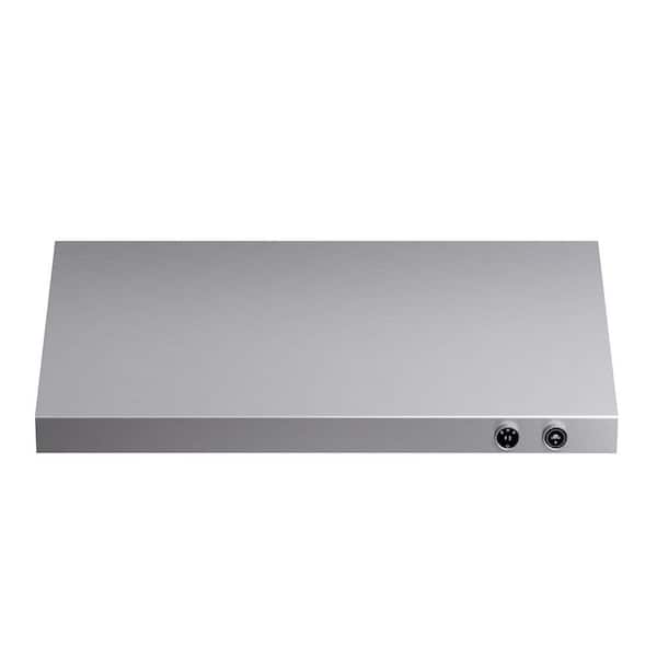 Biagio 48 in. 1200 CFM Ducted Wall Mounted Range Hood in Stainless Steel