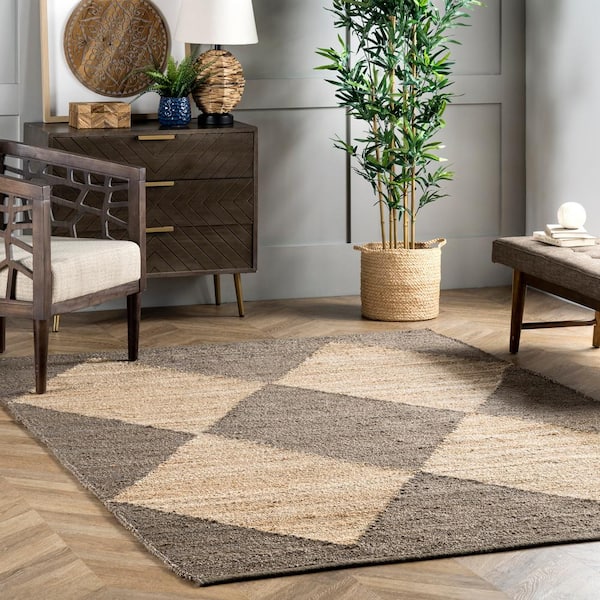 Pandora Diamond Gray 5 ft. x 8 ft. Indoor Area Rug
