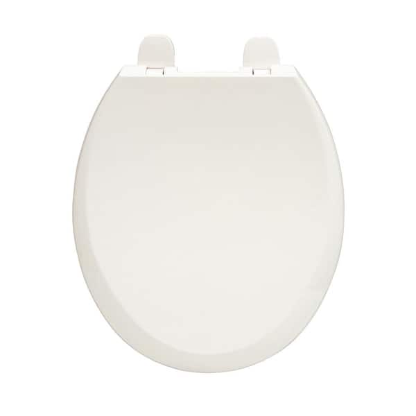 Round Slow Closed Front Toilet Seat with Quick Release Hinges in Biscuit Round Slow Closed Front Toilet Seat with Quick Release Hinges in Biscuit