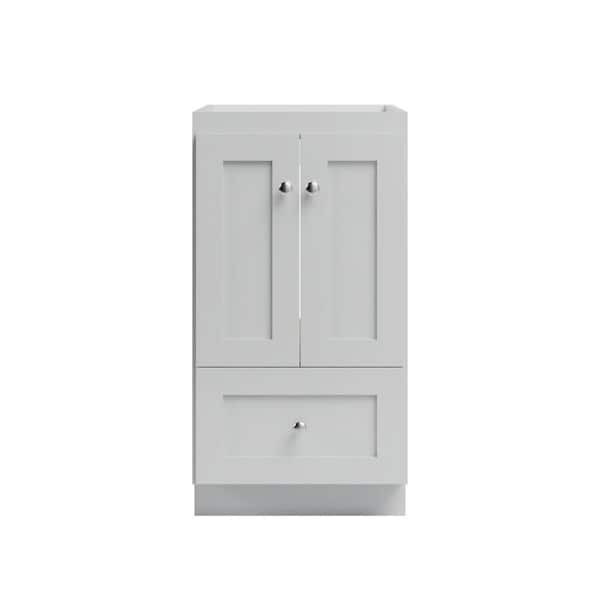 Shaker 18 in. W x 21 in. D x 34.5 in. H Bath Vanity Cabinet without Top in Dewy Morning