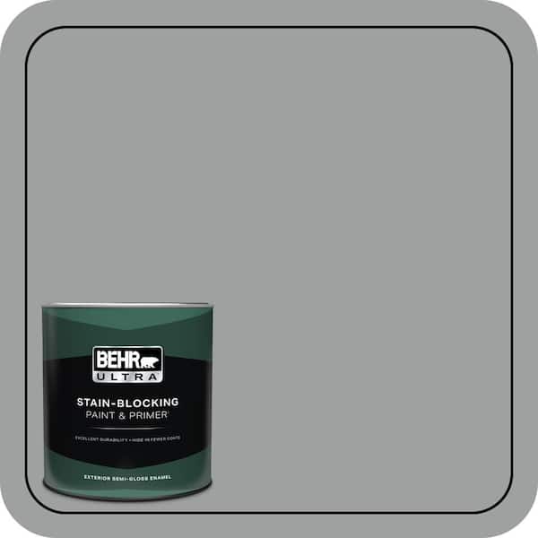 BEHR ULTRA 1 qt. #N460-4 Cosmic Quest Semi-Gloss Enamel Exterior Paint & Primer