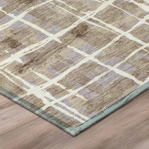 Chantille Machine Washable Indoor/Outdoor Abstract ACN2998 Ivory 3 ft. x 4 ft. Area Rug