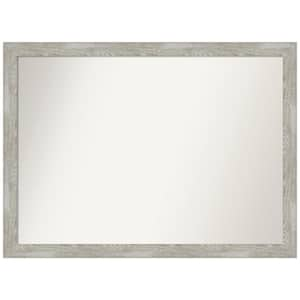 Dove Greywash Narrow 41.5 in. W x 30.5 in. H Non-Beveled Bathroom Wall Mirror in Gray