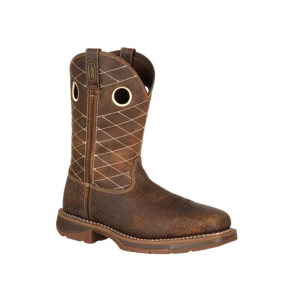 DURANGO Men's Brown Composite Toe Non Waterproof Size- 11.5(2E)