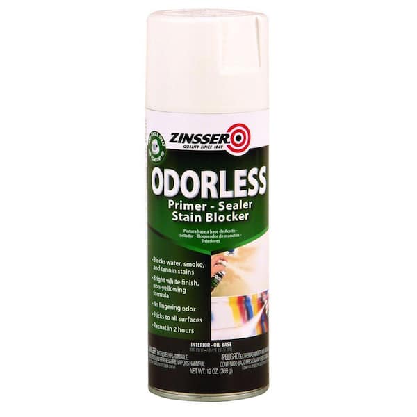 Zinsser 13 oz. Odorless Oil-Based Stain Blocker Interior Primer and Sealer Spray (6-Pack)