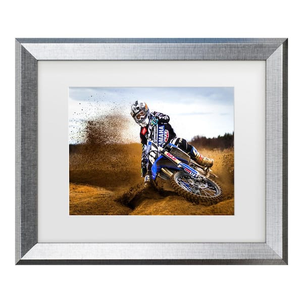 Trademark Fine Art Attila Szabo Desert King Matted Framed Photography Wall Art 19.5 in. x 23.5 in.