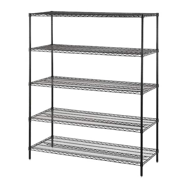 Hdx steel garage store storage shelving unit