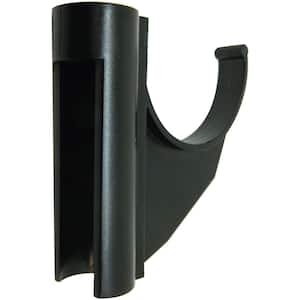 Omni-Hangers Pool Fence Safety Hook in Black Hang Safety Equipment From Your Pool Fence Close to the Pool (2-Quantity)