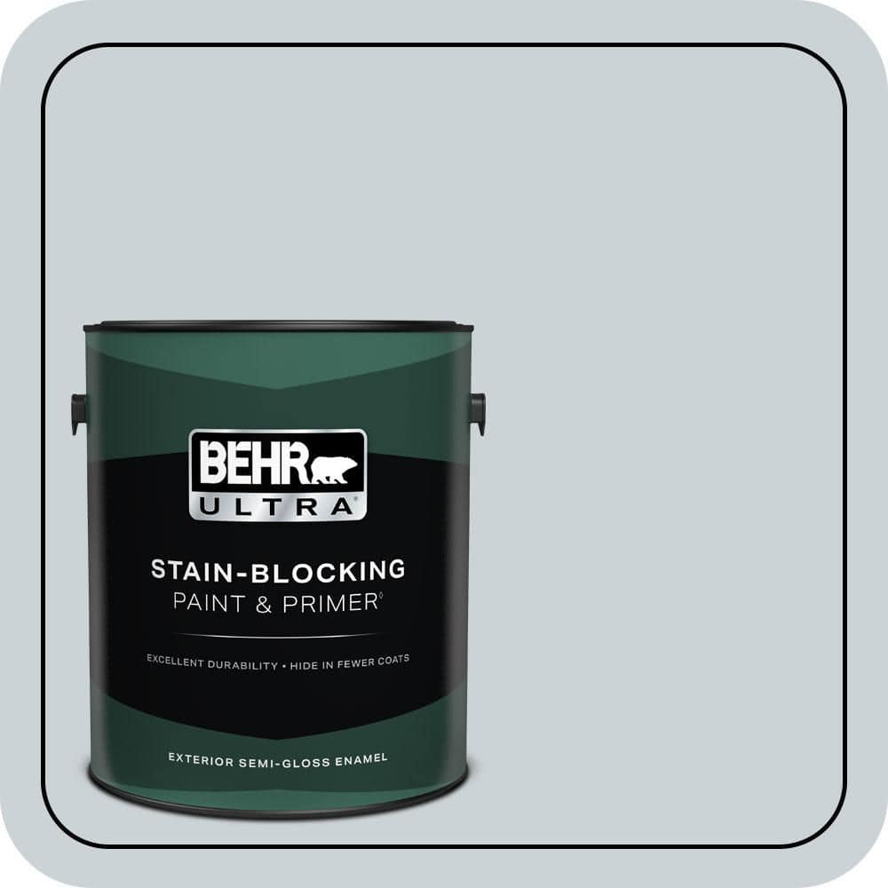 1 gal. #N490-1 Absolute Zero Semi-Gloss Enamel Exterior Paint & Primer price history on PriceWatchPro