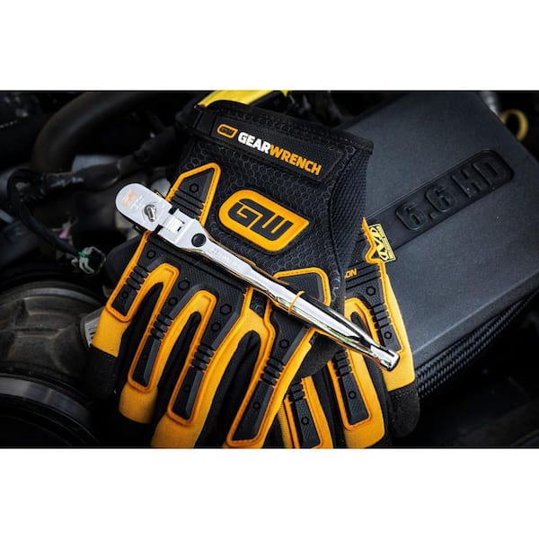 GEARWRENCH 1/4 in. Drive 120XP Locking Flex Head Ratchet 7 in