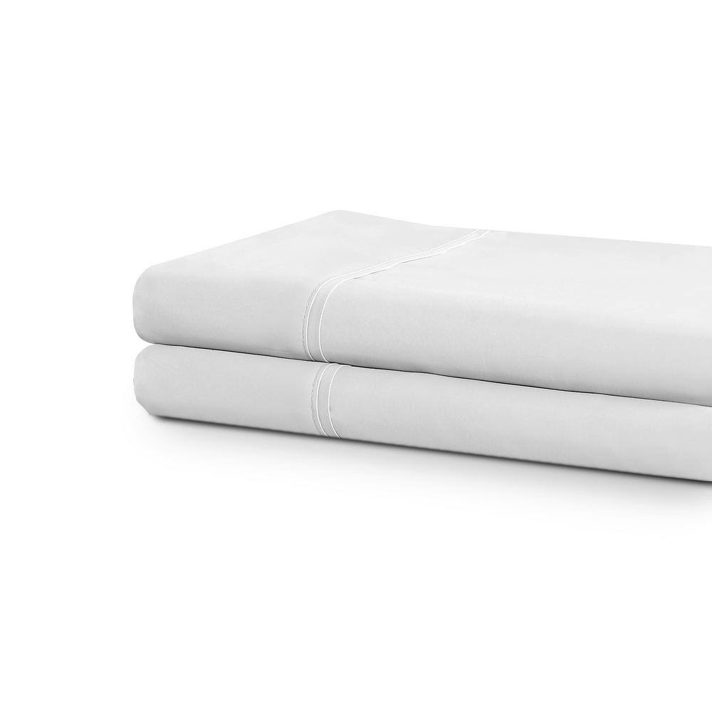 White King Size Ultra Soft Polyester Pillowcase Set