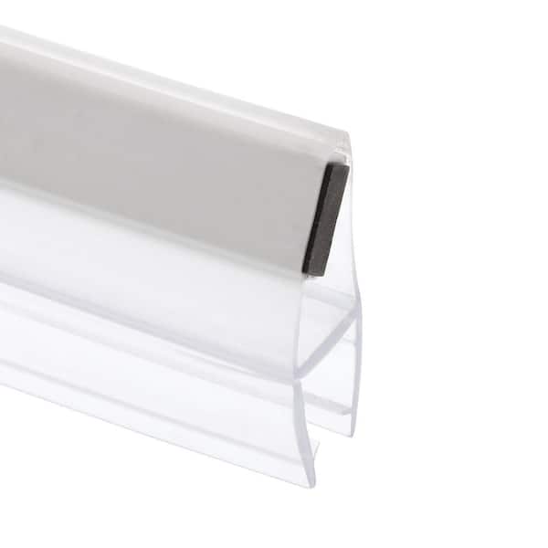 1/4 in. Glass Shower Door 90 or 180 Degree Magnetic Vertical Side Set, Clear, 78 in., Fits Frameless Door (Two Piece)