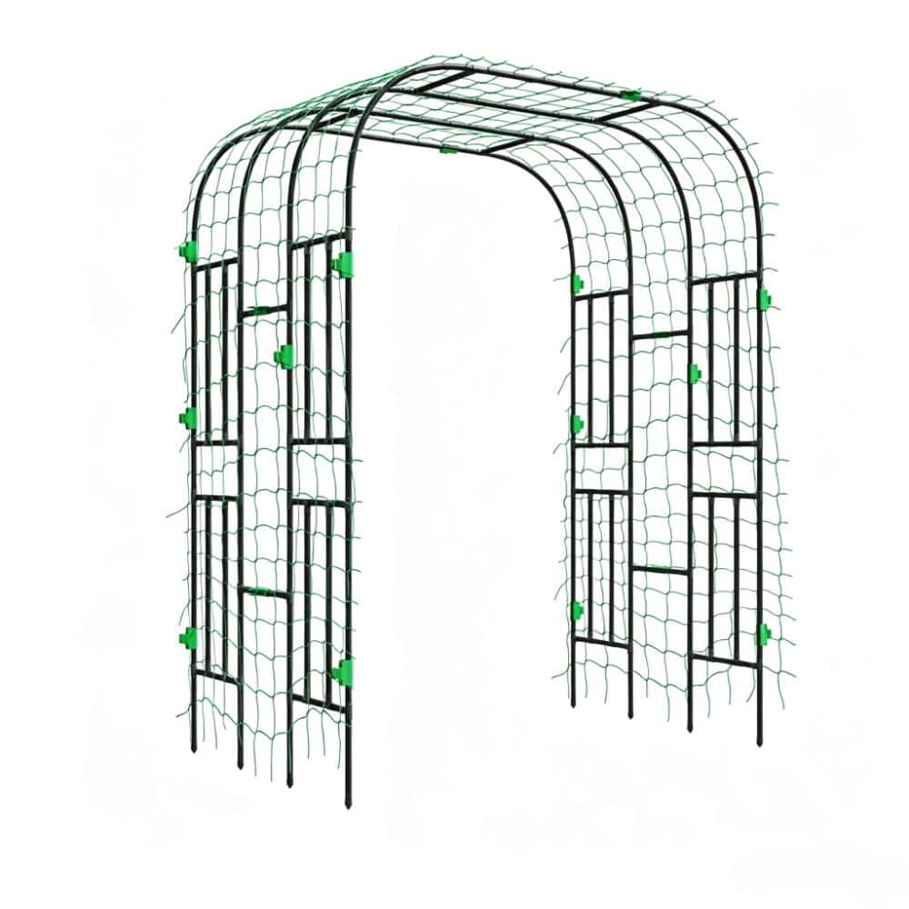 Metal Outdoor Stable Garden Plant Trellis Garden Arch Trellis,Cucumber Trellis(Only Arch Trellis) price history on PriceWatchPro