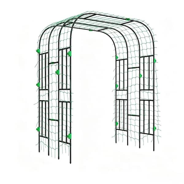 Metal Outdoor Stable Garden Plant Trellis Garden Arch Trellis,Cucumber Trellis(Only Arch Trellis)