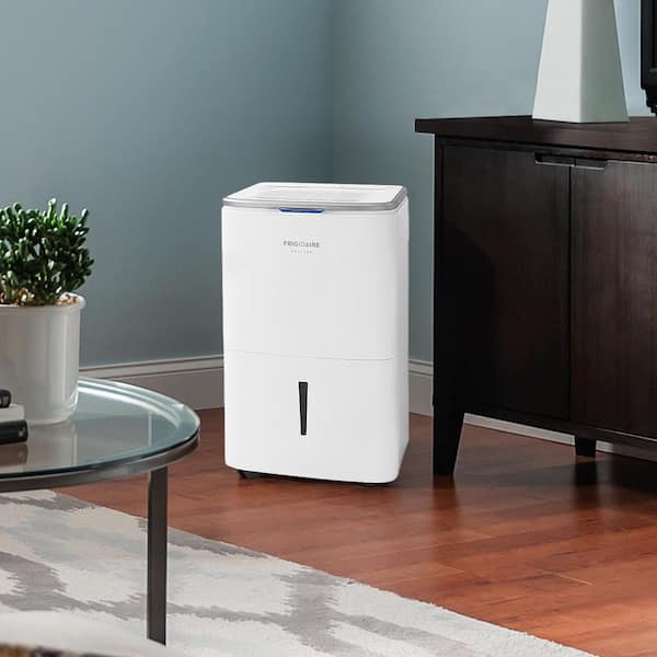 Frigidaire 50 pt. 1200 sq.ft. Dehumidifier in. White with Wi Frigidaire 50 pt. 1200 sq.ft. Dehumidifier in. White with Wi