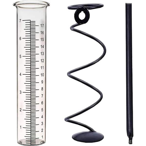 Rain Gauges Outdoors with Stake