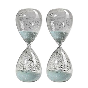 10 in. H Ferdinand 60 Minute Hourglass Sand Timer Glass Sandglass for ...