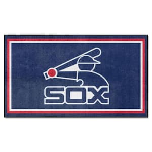 Chicago White Sox 3ft. x 5ft. Plush Area Rug - Retro Collection