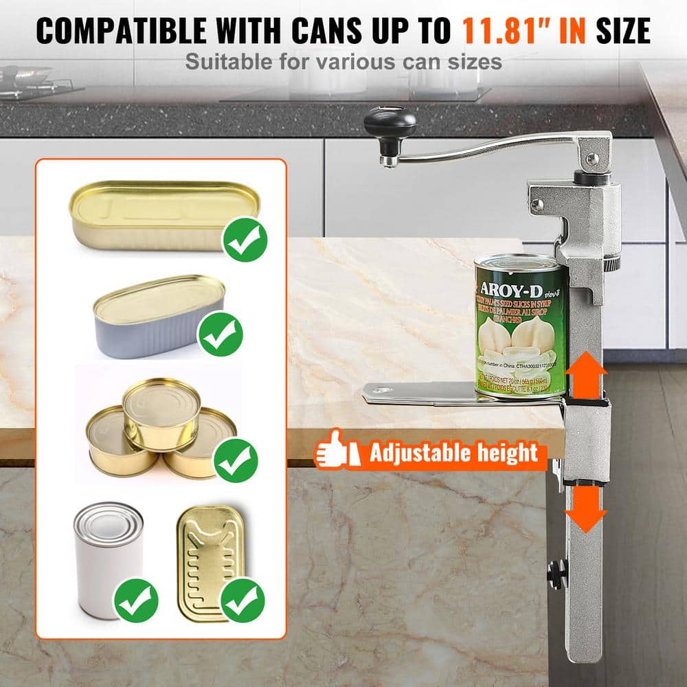 Heavy Duty Stainless Steel Commercial Manual Can Opener
