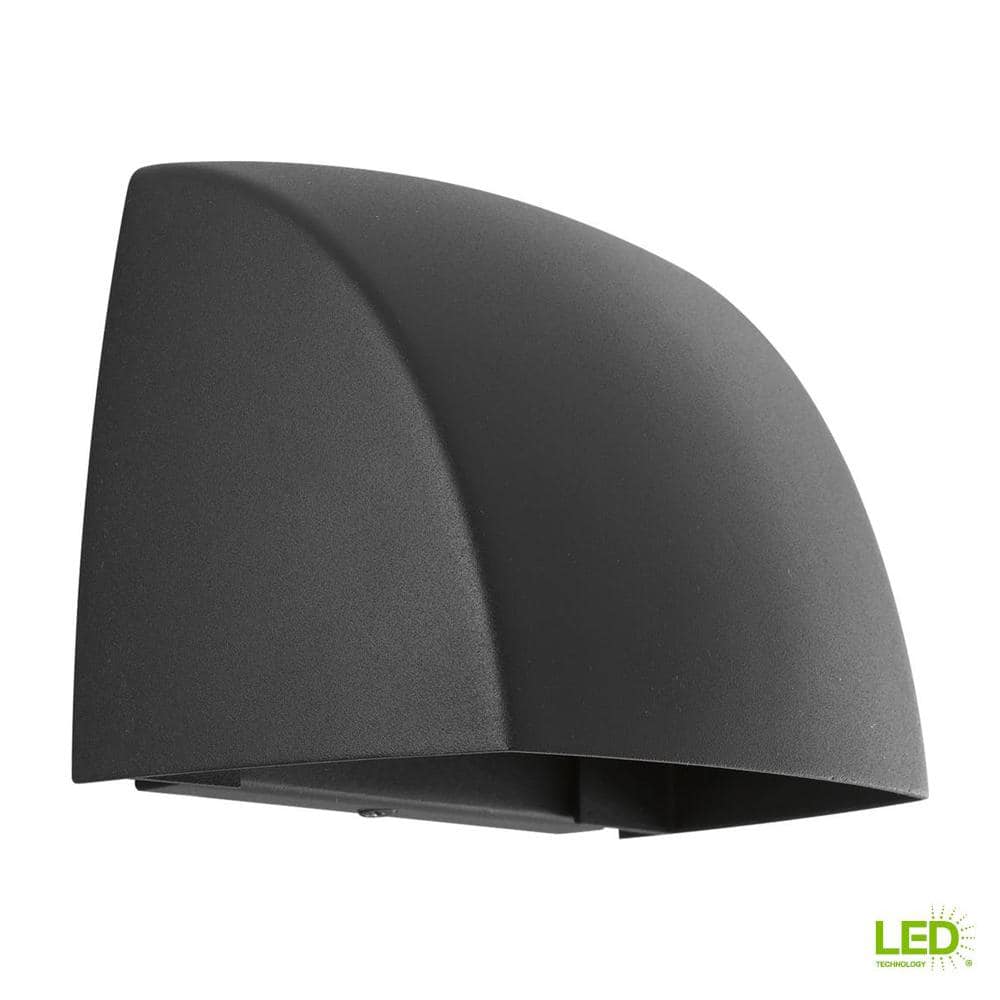Cornice Black and Bronze Aluminum Outdoor LED Wall Sconce