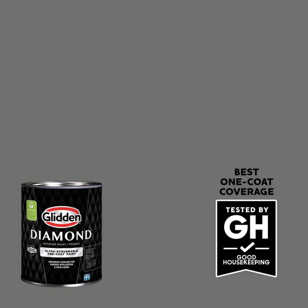 1 qt. PPG1010-6 Up In Smoke Flat Interior Paint with Primer price history on PriceWatchPro
