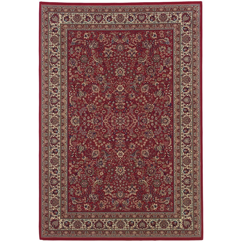 Colonial Mills Worley Red 4 ft. x 7 ft. Indoor/Outdoor Area Rug  WY86R048X084 - The Home Depot