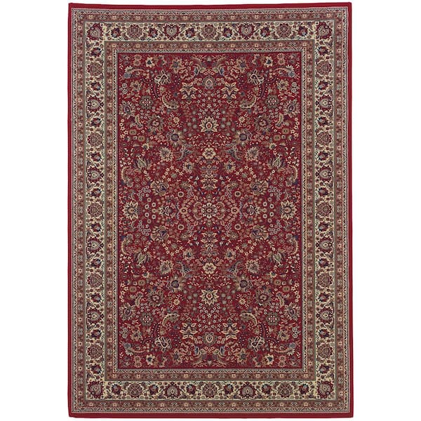 Home Decorators Collection Westminster Red 7 ft. x 10 ft. Area Rug