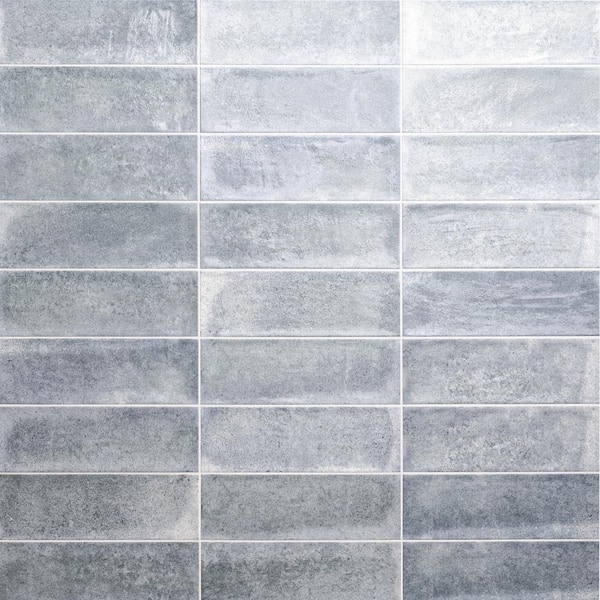 MSI Take Home Tile Sample - Villena Tildes Gray 4 in. x 4 in. Matte Ceramic Wall Tile