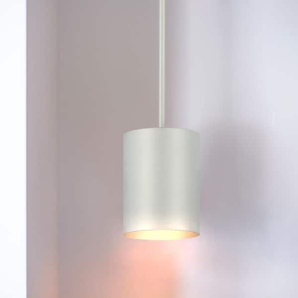 Volume Lighting Mini 1-Light Silver Gray Aluminum Integrated LED