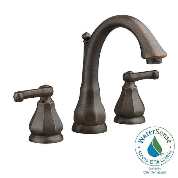 American Standard Dazzle 8 in. Widespread 2-Handle Bathroom Faucet in Oil Rubbed Bronze