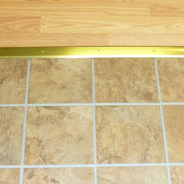 M-D Building Products Flat Top 1-3/4 in. x 20 in. Brite Gold